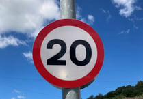 Six months from today the 20mph limit will come into force in Wales 