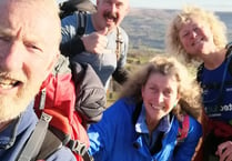 Four 'Wild Walkers' to trek 268 miles for Parkinson's UK