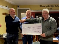 Lower Chapel Show Committee receives £2,000 for new toilet facilities