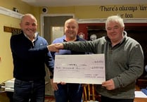 Lower Chapel Show Committee receives £2,000 for new toilet facilities