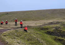 Dog survives after 200-foot fall in the Beacons