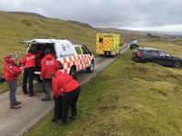 Woman suffers lower leg injury in the Beacons