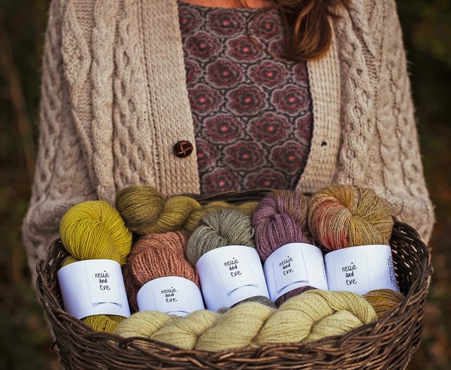 Nellie and Eve to launch two new yarns spun for Wonderwool Wales