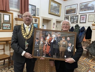 Brecon Macebearer steps down after 40 years
