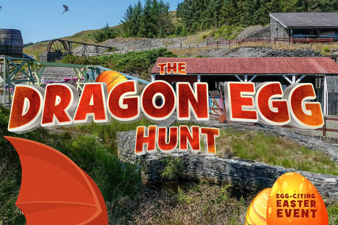 Dragon Egg Hunt at Silver Mountain Experience.