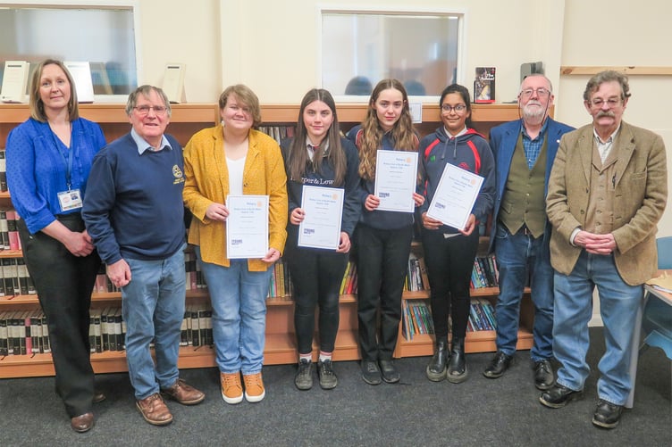 YWC presentation Builth Wells Rotary
