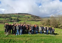 Award-winning Brecon farmer hosts Dutch trade delegation