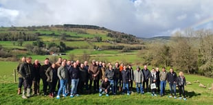 Award-winning Brecon farmer hosts Dutch trade delegation