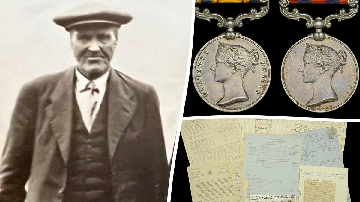 Medals awarded to Rorke’s Drift hero go up for sale for £20,000