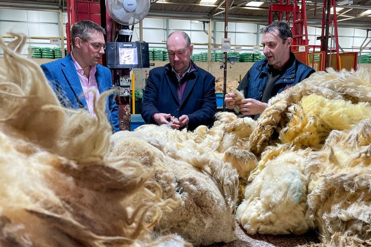 Plaid Cymru Brecon wool depot