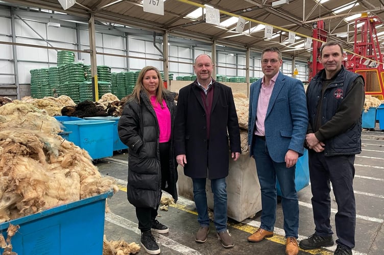 Plaid Cymru Brecon wool depot