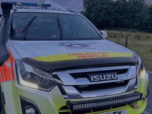 Search carried out for man suffering a head injury