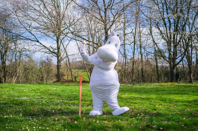 50 days to Hay Festival, Moomintroll visits the town of books - credit Adam tatton-Reid [1].jpg