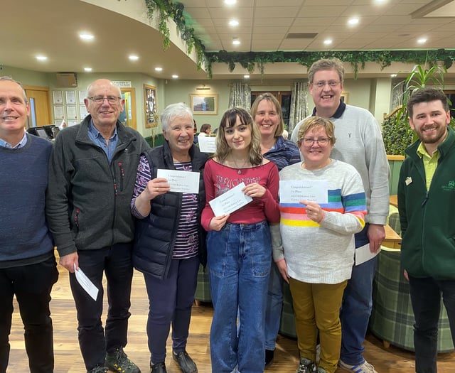 Garden centre's fundraising day raises £1250 for Greenfingers charity