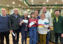 Garden centre's fundraising day raises £1250 for Greenfingers charity