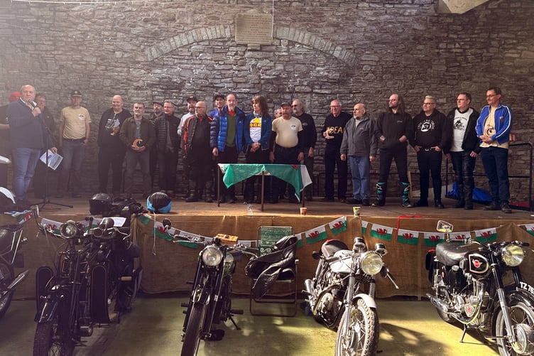 Classic motorcycle show - Brecon