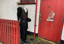 'Headless horseman 'haunts' the streets of Brecon