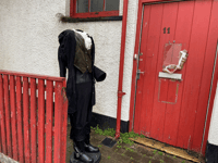 'Headless horseman 'haunts' the streets of Brecon