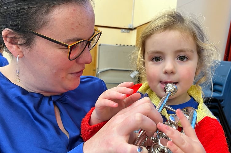 Anwen Williams and her mum