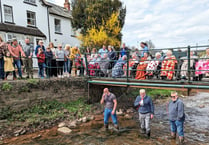 Easter duck race raises more than £1,000 for Talgarth Festival