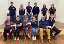 Radnor Valley Young Farmers sing to raise £1,550 for three charities