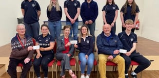 Radnor Valley Young Farmers sing to raise £1,550 for three charities