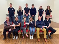 Radnor Valley Young Farmers sing to raise £1,550 for three charities