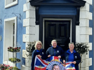 Llandovery Post Office is fit for a king!
