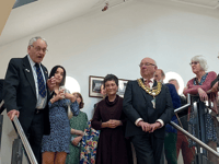 VIDEO: Local Legend's portrait unveiled at Brecon High School
