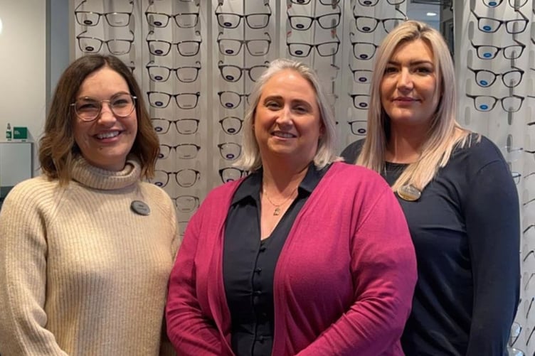 Rachel Stephens, Clare Corcoran and Donna Like