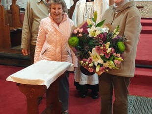 Talgarth Parish salutes the work of retiring Church Treasurer