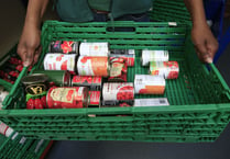 More food parcels handed out in Powys last year