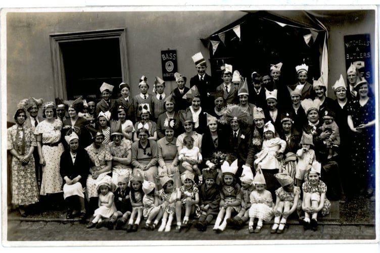 Brecon Coronation celebrations 1937