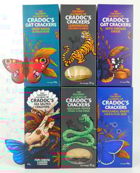 Cradocs crackers range
