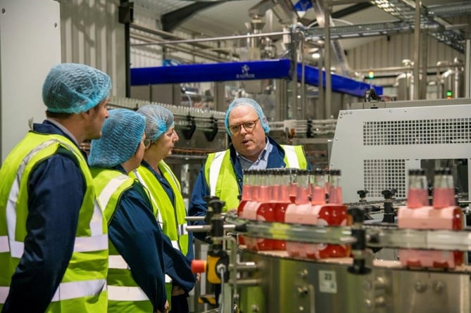 A visit to a production line in Radnor Hills
