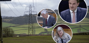 James Evans asks Welsh Government for assurance over pylon proposals