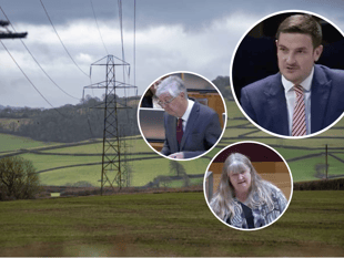 James Evans asks Welsh Government for assurance over pylon proposals