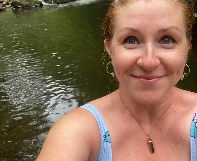 Meet the Black Mountain business that's booming thanks to cold water swimming