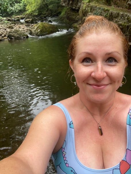 Kate O'Brien of Black Mountain Swims