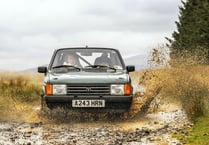 Historic cars compete in Brecon Motor Club's Gremlin Rally