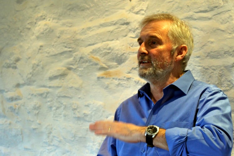 Brecon Singers musical director Robert Evans.