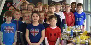 Christ College Brecon gives big to local Food Bank