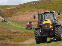 Tractor run raises more than £1,300 for village hall appeal