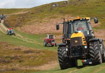 Tractor run raises more than £1,300 for village hall appeal