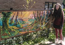 Rhayader artwork paints a pathway to a greener future