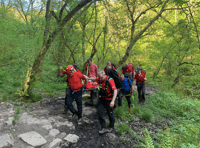 Walker rescued after sustaining ankle injury near Craig y Fan Ddu