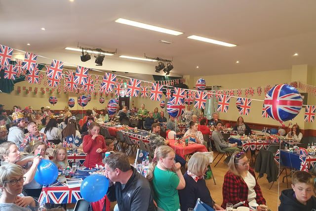 Llanigon residents come together to celebrate the Kings Coronation
