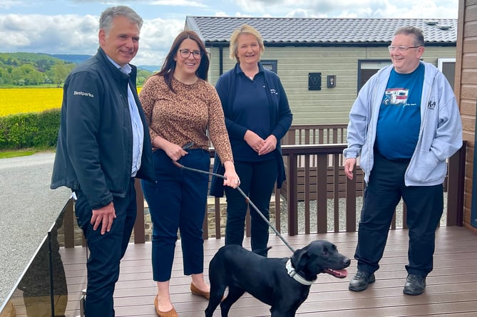 Brecon and Radnor MP Fay Jones visits Rockbridge Country Holiday Park