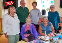 Builth church community raises £600 for charity at coffee morning