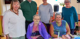 Builth church community raises £600 for charity at coffee morning
